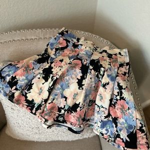 floral skirt